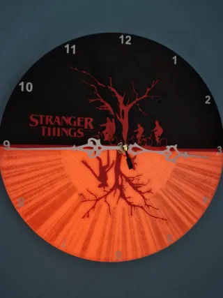 Reloj Decorativo Stranger Things