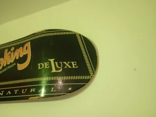 Tabla Skate Decoración Smoking Papel Arroz