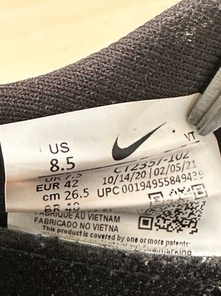 Zapatillas Nike React Flyknit Talla 42