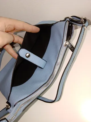Bolso bandolera azul
