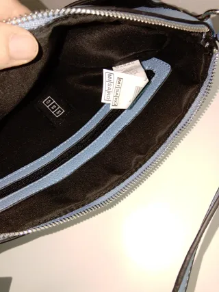 Bolso bandolera azul