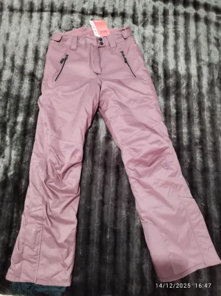 Pantalón de nieve mujer rosa