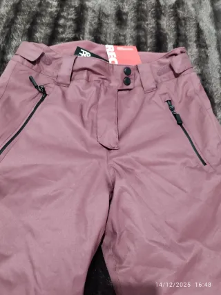 Pantalón de nieve mujer rosa