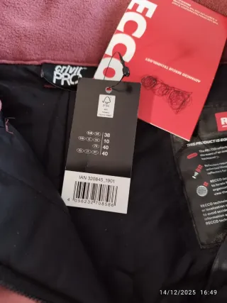 Pantalón de nieve mujer rosa