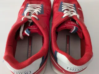 Zapatillas Polo Ralph Lauren Rojas y Blancas