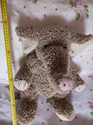 Elefante de peluche suave