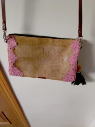 Bolso bandolera étnico multicolor