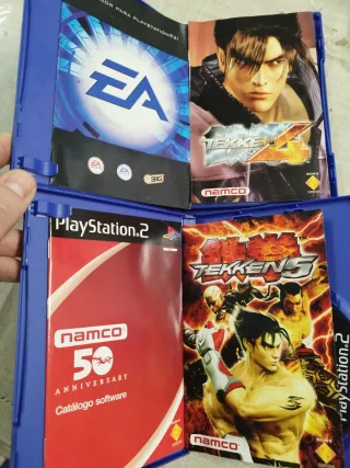 Tekken 4 y Tekken 5 PS2