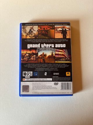 Grand Theft Auto San Andreas PS2 PAL España CIB