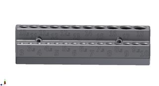 Soporte para pared para brocas del 3 al 18 mm