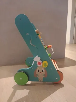 Andador actividades madera