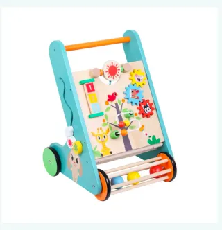 Andador actividades madera