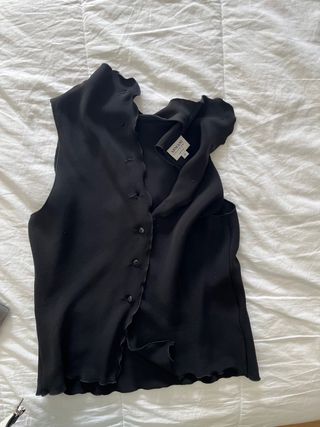 Top Armani Collezioni Negro