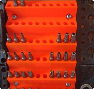 SOPORTE DE PARED PARA PUNTAS HEXAGONALES