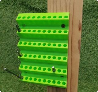 SOPORTE DE PARED PARA PUNTAS HEXAGONALES