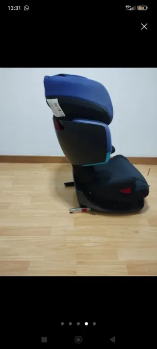 Silla coche Cybex Isofix azul