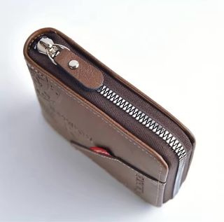 Cartera Hombre BATSIOE Marrón Cremallera