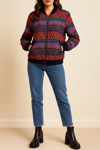 Desigual | Chaqueta bomber | Multicolor | Talla 44