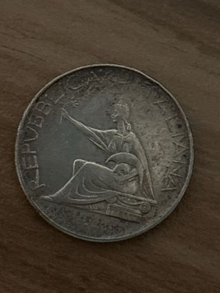 500 Lire Argento Italia 1961 R