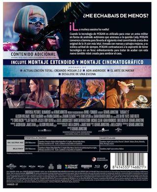 M3GAN 2.0 Blu-ray 4K + Blu-ray Castellano