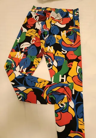 Leggings mujer estampado floral multicolor