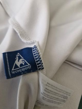 Sudadera Le Coq Sportif Blanca y Azul