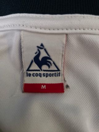 Sudadera Le Coq Sportif Blanca y Azul