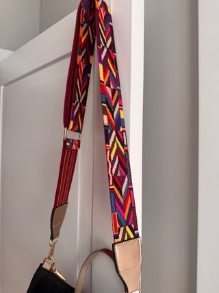 Bolso Nylon Azul BIMBA Y LOLA con bandolera