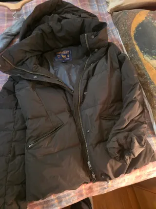 Piumino donna Woolrich marrone