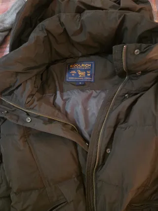 Piumino donna Woolrich marrone