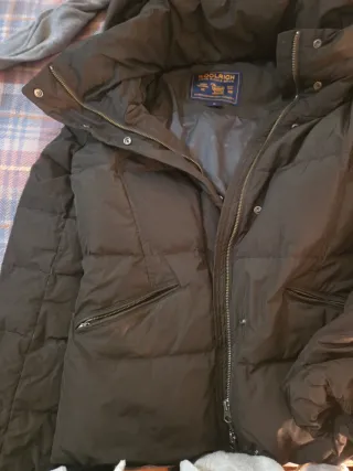 Piumino donna Woolrich marrone