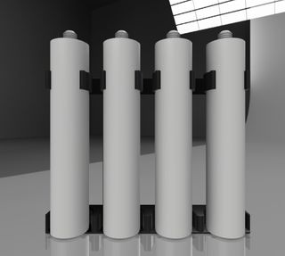 2 Soportes para 8 cartuchos de silicona