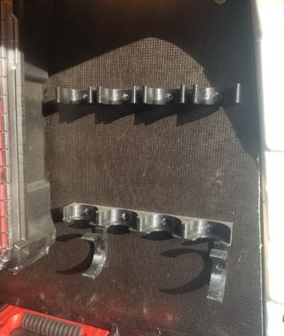 2 Soportes para 8 cartuchos de silicona