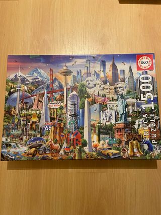 Puzzle Educa 1500 Piezas Estados Unidos