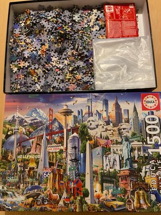 Puzzle Educa 1500 Piezas Estados Unidos