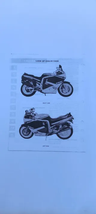 Manual Taller Suzuki GSXR 1100