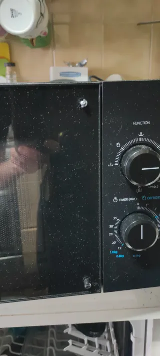 Microonde con grill Toshiba Nero