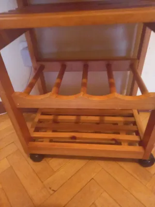 Mueble auxiliar de cocina madera