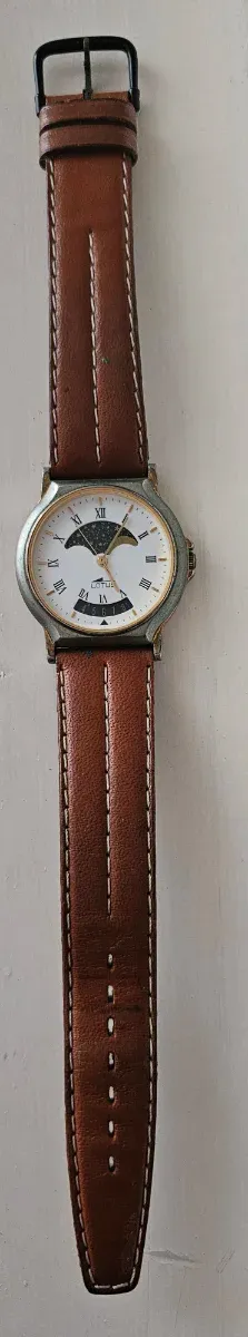 Reloj Lotus Vintage Esfera ciclo lunar Marrón/Plat