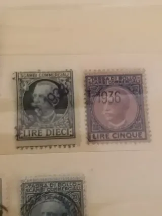 Lotto marche da bollo Regno d'Italia