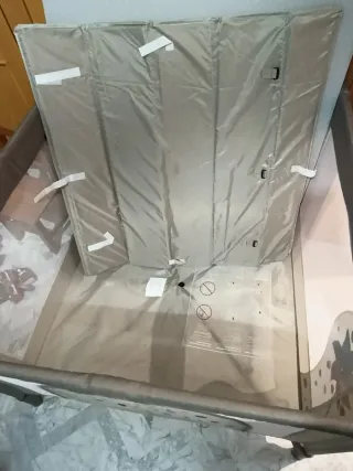 Parco fasciatoio con materasso nuovo