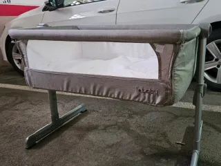 Minicuna colecho Ibaby gris