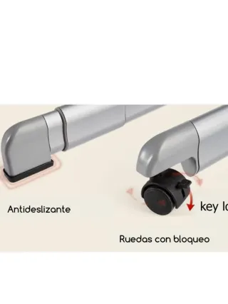 Minicuna colecho Ibaby gris