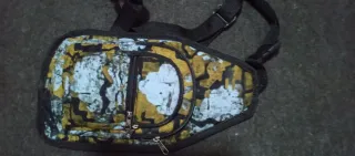 Riñonera bandolera multicolor