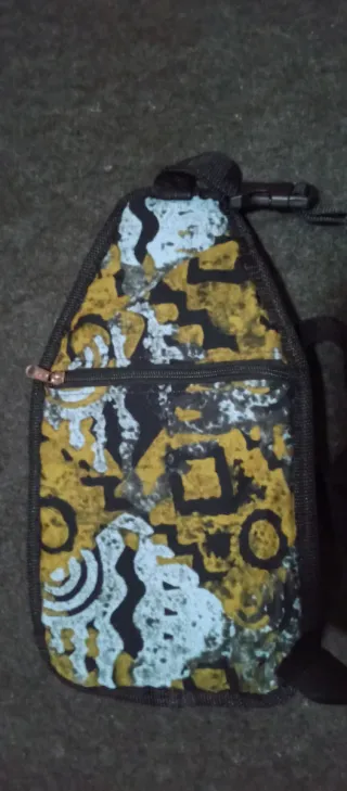 Riñonera bandolera multicolor