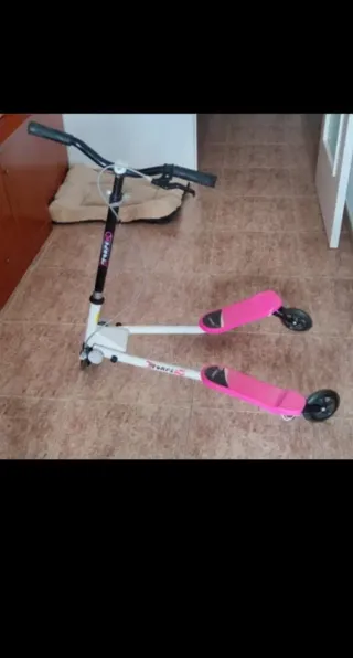 Patinete Drift 3 Ruedas Rosa Torpedo