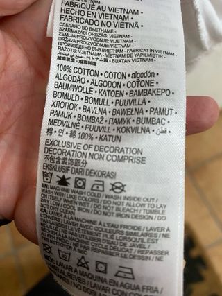 Camiseta Jordan 23 Talla XL 15 años