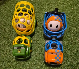 Oball Vehículo con Remolque más helicóptero