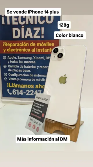 iPhone 14 Plus Bianco