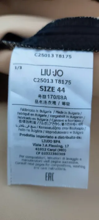 Liu Jo Abito corto nero taglia 44/L